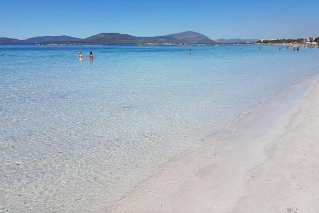 Lido Beach Apartments, Nuovi E Moderni, Vicino Alla Spiaggia Alghero Exterior photo